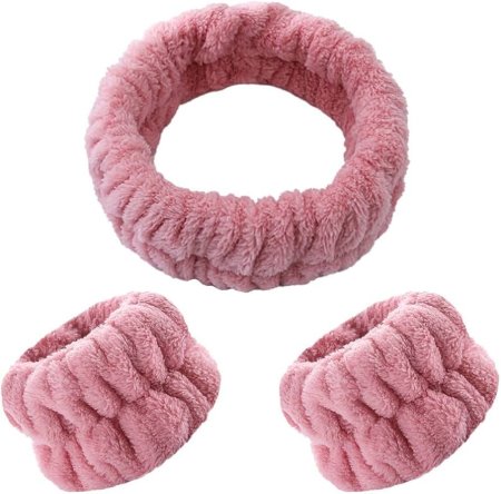 طوق رأس (Headband) ومعصمين (Wristbands) - Damitapro Headband & WRistband set