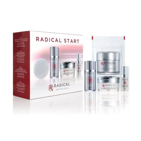 Radical Skincare Radical Start Kit مجموعة عناية متكاملة مصممة لتحسين صحة البشرة ومكافحة علامات التقدم في السن.