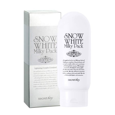 Secret Key Snow White Milky Pack  منتج تفتيح وترطيب فوري للبشرة