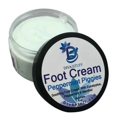 Diva Stuff Peppermint Piggies Soothing Foot Cream كريم مخصص للعناية بالقدمين