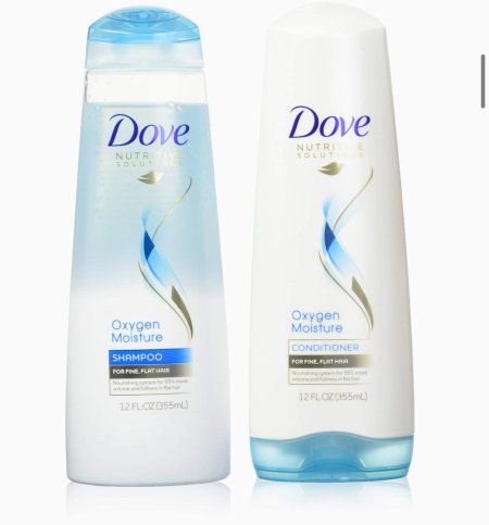 Dove Advanced Hair Series Oxygen Moisture Shampoo and Conditioner Set مجموعة من الشامبو والبلسم